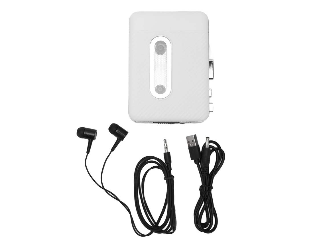 Reproductor De Casetes Usb Retro, Convertidor Portátil De Cintas De Casete A Mp3 Con Auriculares Para Viajes Y Deportes.