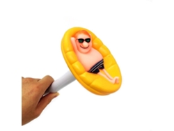Termómetro flotante de piscina con dibujos animados, termómetro de plástico para piscina, termómetro para bañera GOKOCO