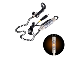 Indicador Iluminado Led Swinger Con Cadena Para Alarma De Picada De Pesca De Hierro