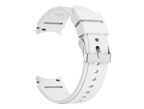 Correa Smartwatch para Samsung Galaxy Watch4 40mm Silicona (Blanco)