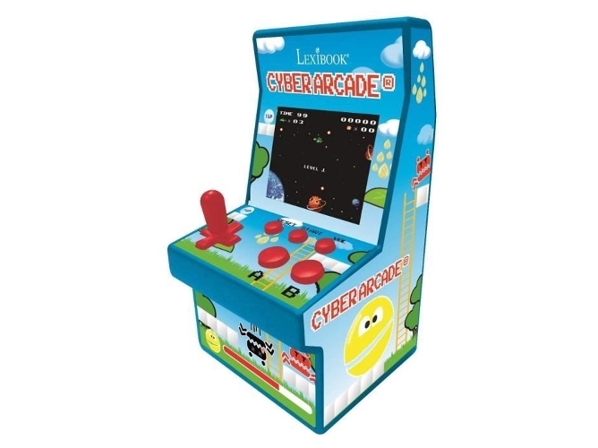 Consola LEXIBOOK Cyber Arcade (200 Juegos - Pantalla a color)