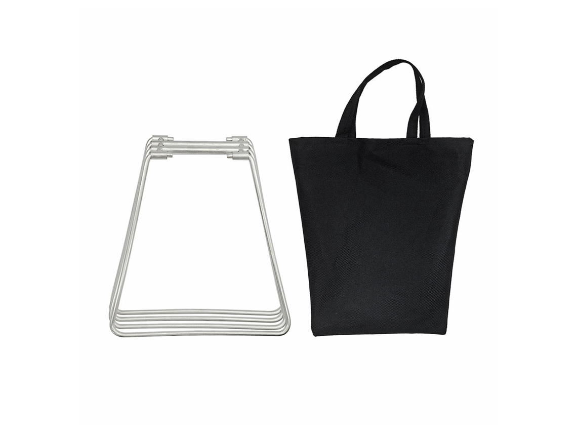 Soporte Portátil Plegable De Acero Para Nevera Portátil, Ideal Para Camping, Portaequipajes Y Como Base Para Caja De Hielo.