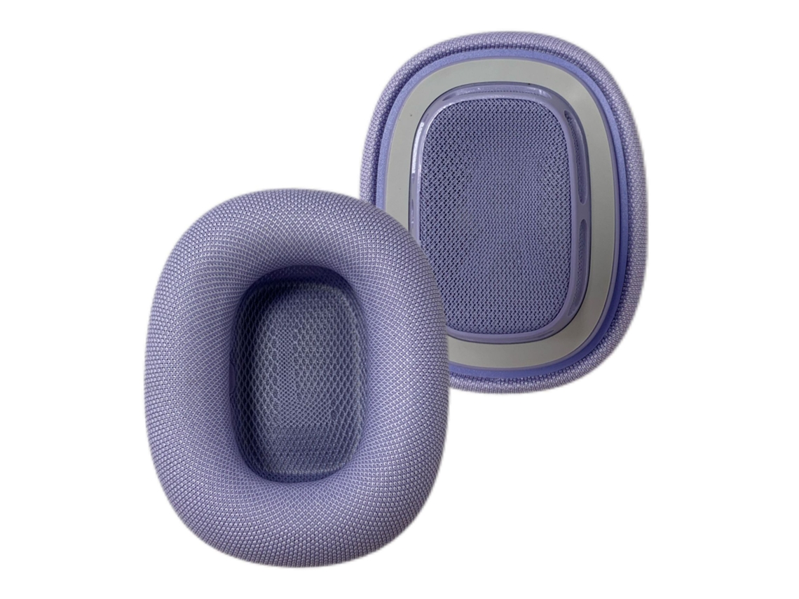 Almohadillas de repuesto/paño de limpieza para Apple AirPods Max de 2.ª generación (2 unidades) Yunzii (morado)