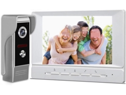 Caméra Intelligente De Sonnette Système Protection À La Maison D'interphone Visuel 7 Pouces Para