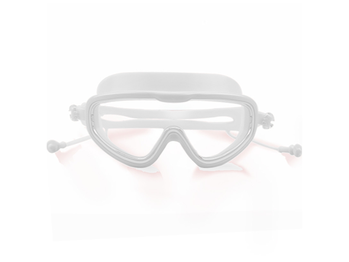 Gafas de natación con tapones para los oídos, antivaho, protección UV y sin fugas.