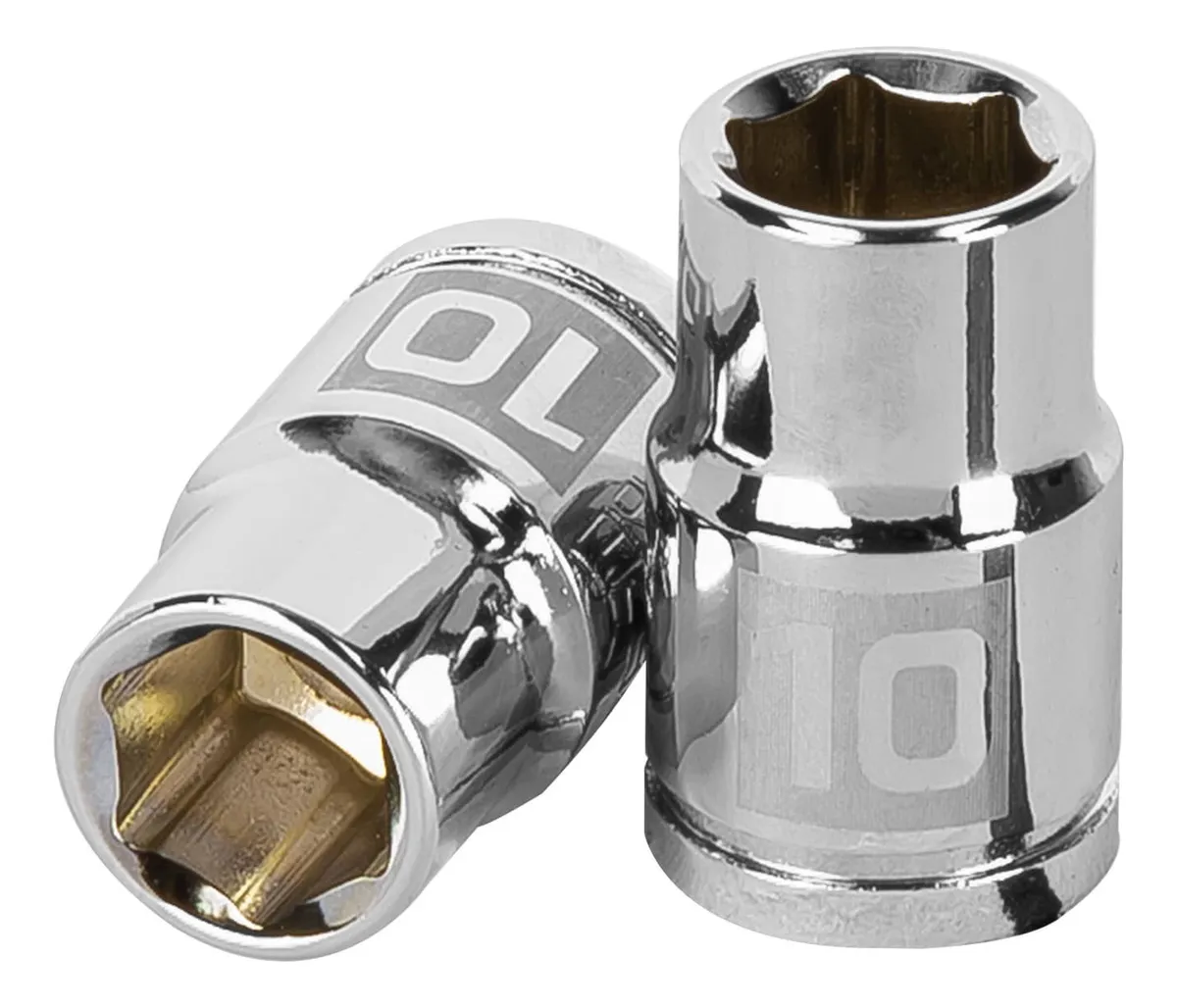 Soquete Milimetrado De 6 Pontas De 3/8 10 Mm Truper 13674vayotoy