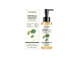Aceite suave de centella asiática para limpiar pieles sensibles.