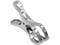 HYMNORA Clips para toallas de playa, acero inoxidable