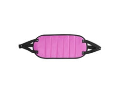 Hamaca Para Pies Ajustable Portátil Hamaca Para Pies Debajo De La Mesa Reposo De Pies Rojo Rosa