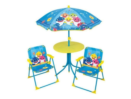 Conjunto de Mesa y Sillas para Niños Fun House Baby Shark