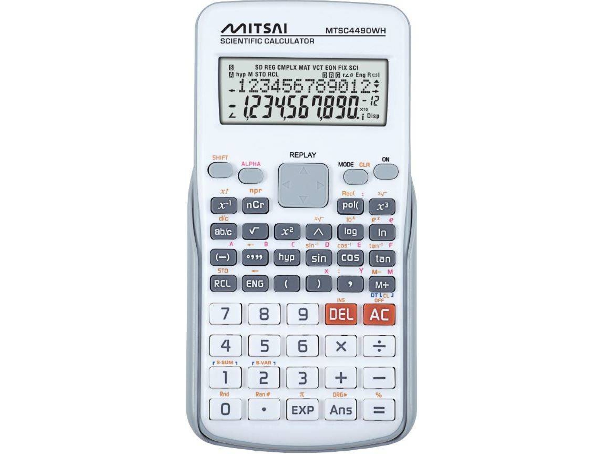 Calculadora Científica MITSAI MTSC4490WH Blanco