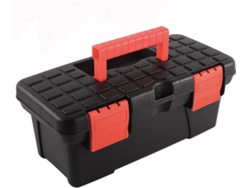 Caja De Almacenamiento De Herramientas Y Hardware De Plástico De Doble Capa Para Electricistas E...