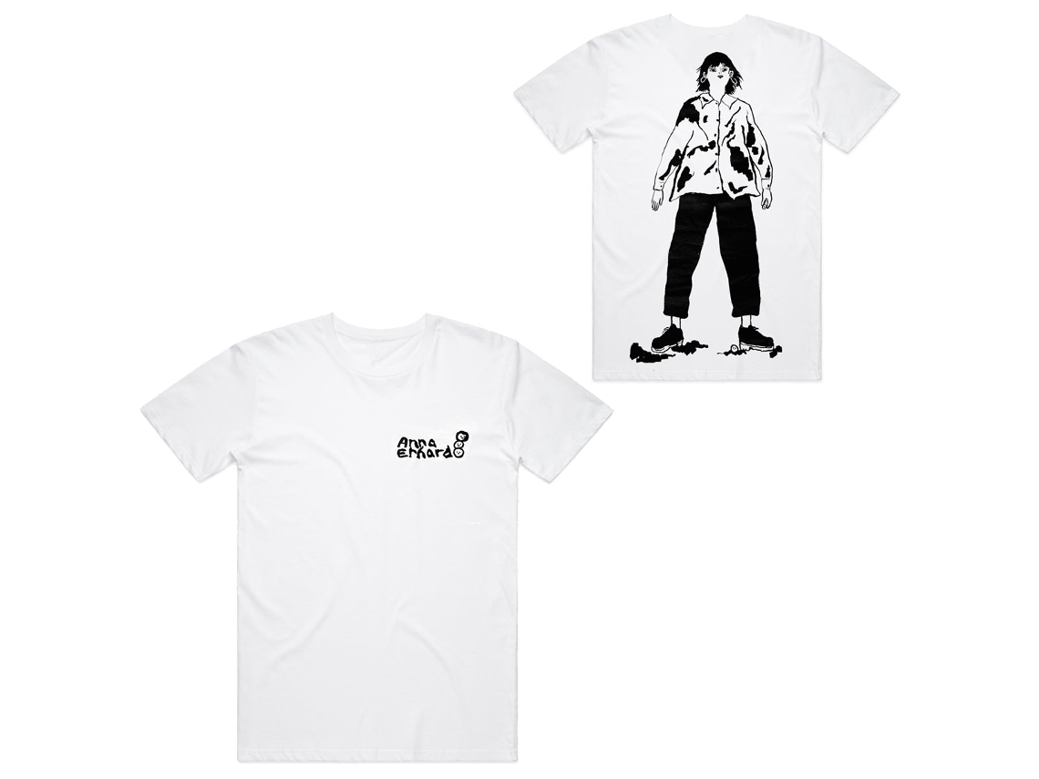 Anna Erhard Anna Erhard Logo T-shirt W/ Rockinstone Size:xxl