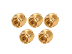 Adaptador de micrófono con rosca hembra de 3/8" a macho de 5/8" (5 unidades)