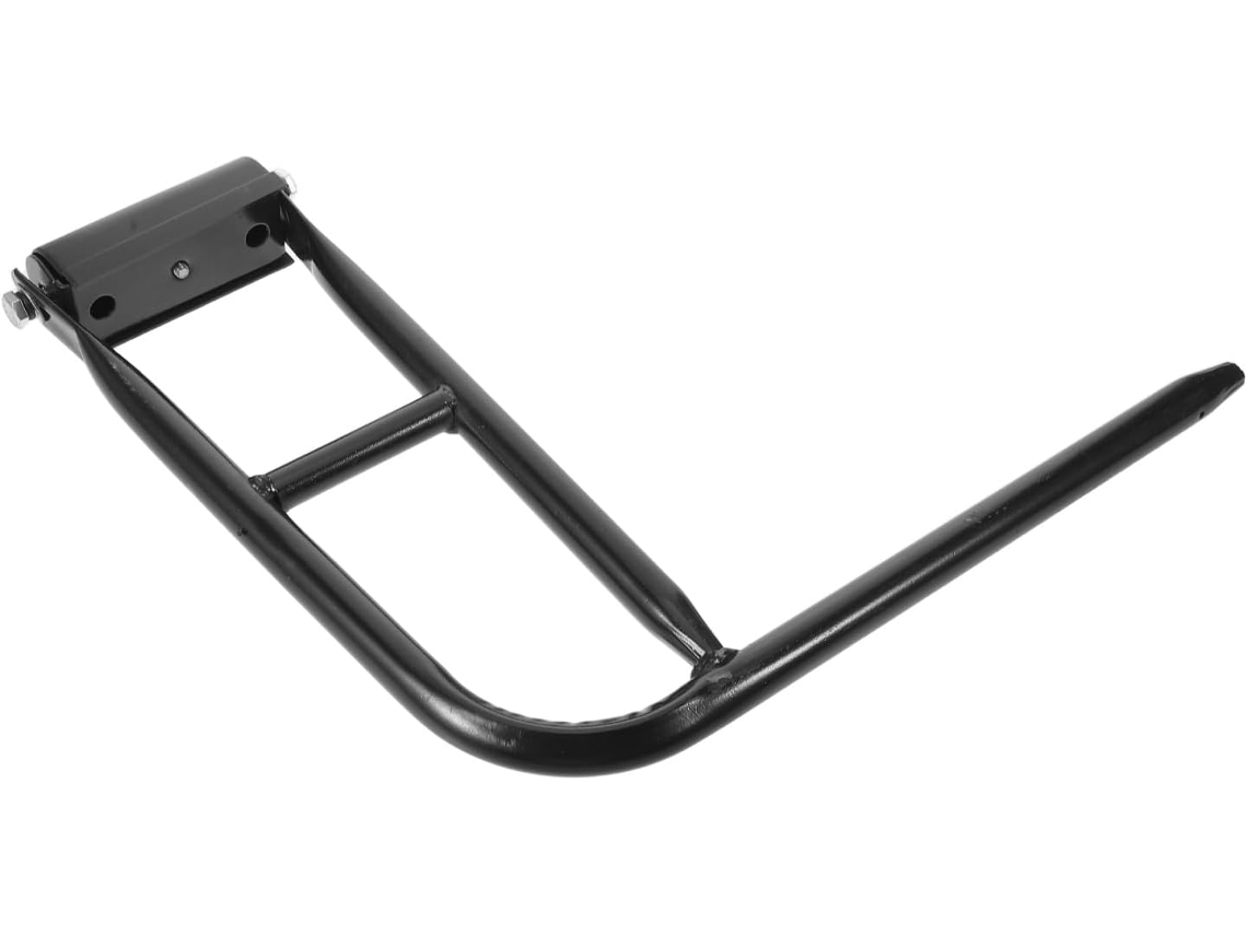 Soporte De Hierro Negro Para Espejo Retrovisor De Tractores Y Cortacéspedes: Reemplazo Rápido Y Duradero.