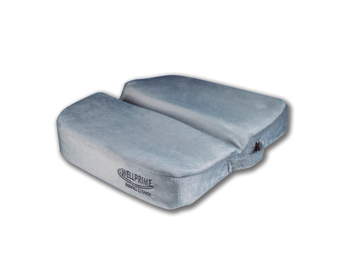 Cojín ergonómico, reduce presión de coxis, Ideal para problemas de próstata, hemorroides o Hernias, Oficina, Camiones, Coches, Hogar. WELLPRIME
