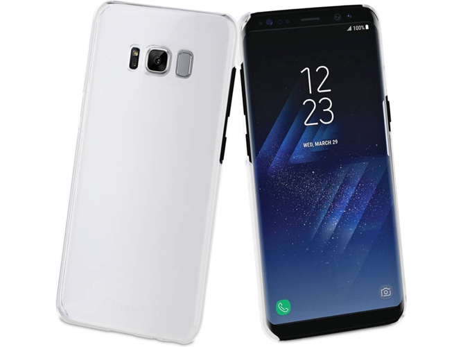 Carcasa Samsung Galaxy S8+ MUVIT Crystal Soft Transparente