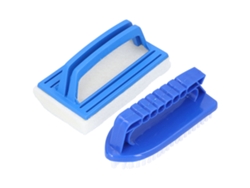 Cepillo manual para piscina, esponja de plástico, herramienta de limpieza para piscinas