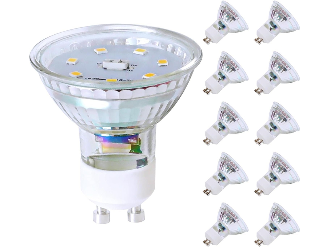 Bombilla LED de 5 W, ahorro de energía, ángulo de haz de 110°, reflectora para focos ZMH