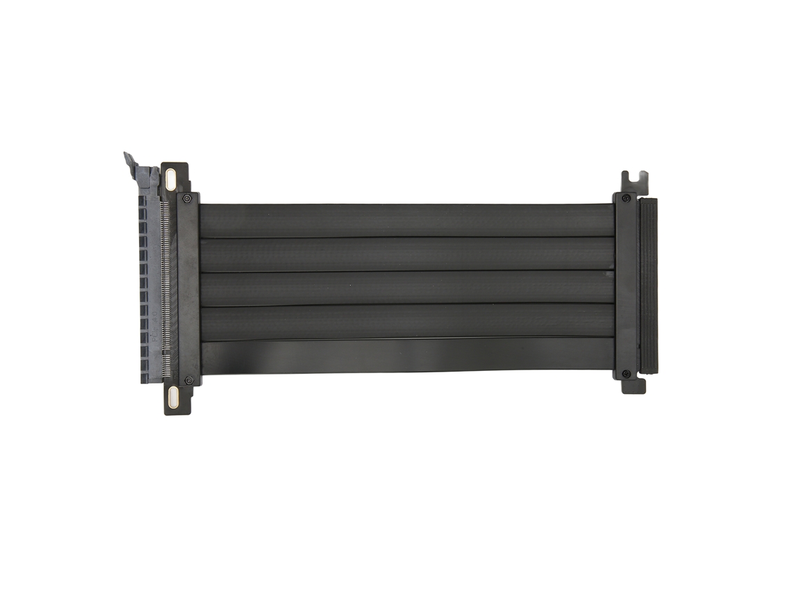 Cable Extensor Pcie 4.0 X16 En Ángulo Recto De 128 Gbps Con Protección Antiinterferencias, Plug And Play, Para Tarjeta Gráfica, 30 Cm (11,8 Pulgadas)