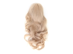 Peruca feminina moderna 2026 - Modelo MQF270-1, em fibra sintética resistente a altas temperaturas, com 71 cm de comprimento, ideal para festas, Halloween e uso diário.