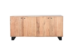 Buffet Acacia Metal 170x40x80cm