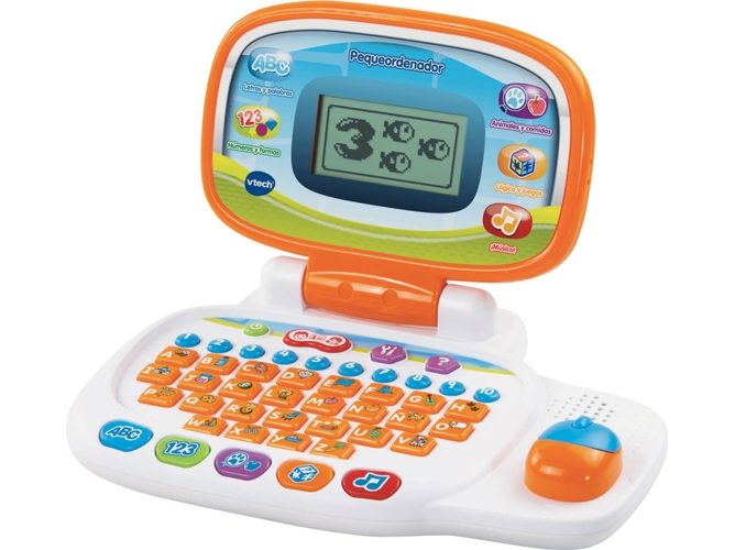 Vtech Pequeordenador Ordenador infantil multicolor con direccional educativo de jugar castellano