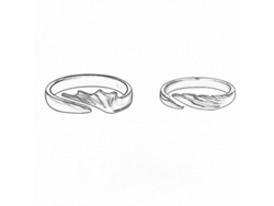2026-anillo Ajustable De Pareja Toothless Y Light Fury - Símbolo De Vínculo Y Aventura