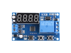Módulo De Relé De Temporizador Ajustable Con Pantalla Led Para Control Automático (24v)