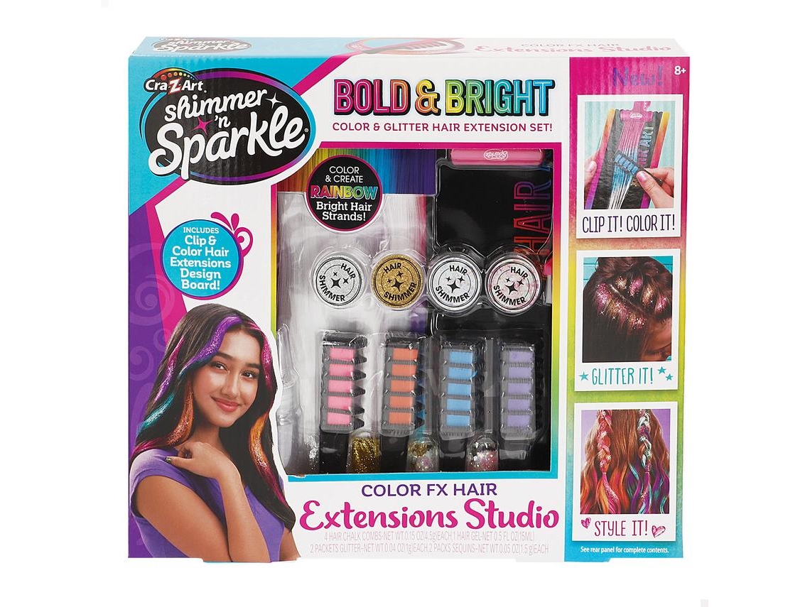 Set extensiones de colores SHIMMER 'N SPARKLE