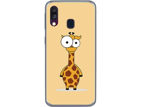 Carcasa Samsung Galaxy A40 TUMUNDOSMARTPHONE Jirafa Multicolor