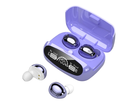 Auriculares Bluetooth OHPA M32 (In Ear - Micrófono - Noise Cancelling - Autonomía 4 h - Morado)