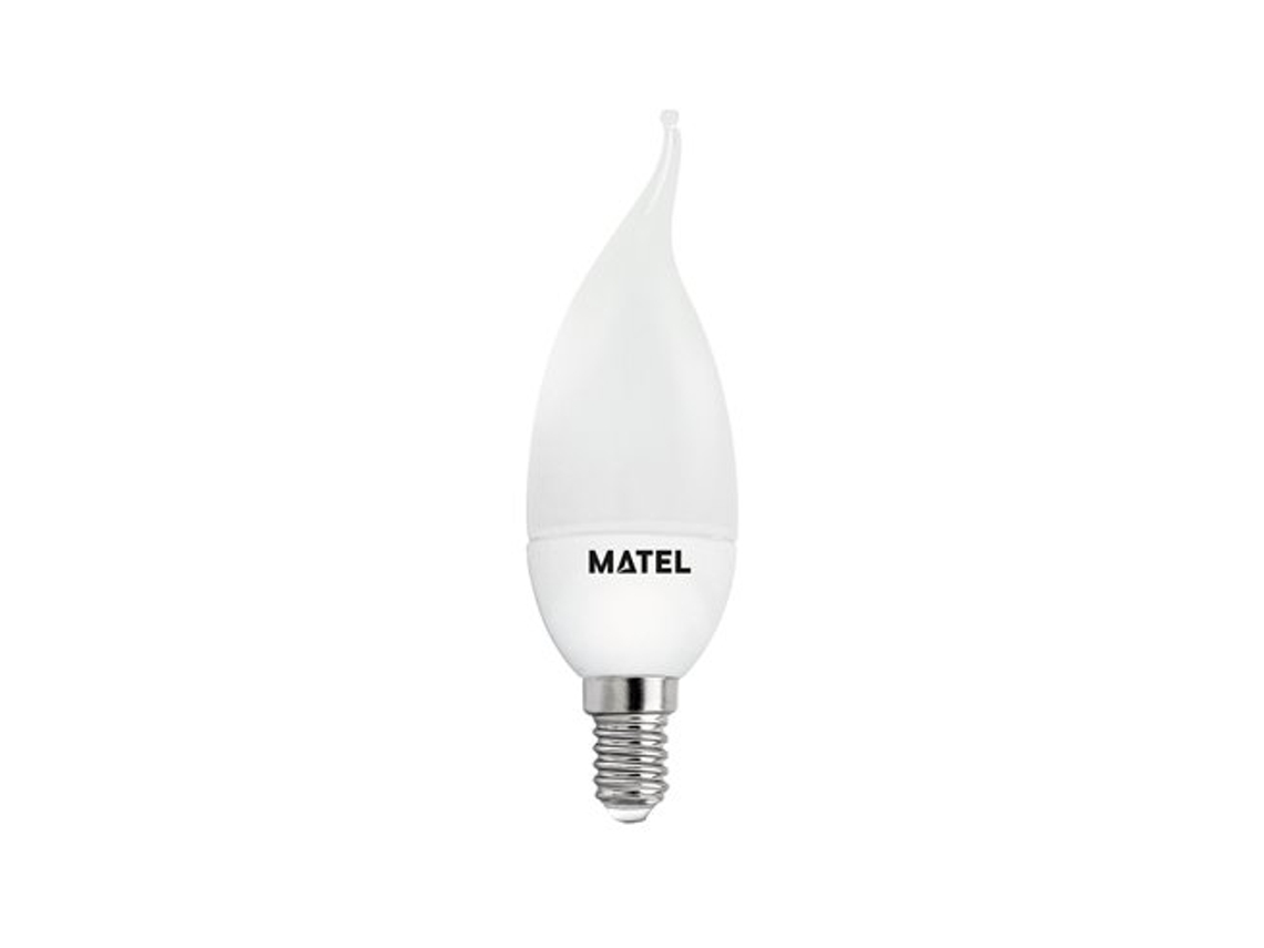 Bombilla LED de llama neutra mate E14 5 W (3 intensidades)