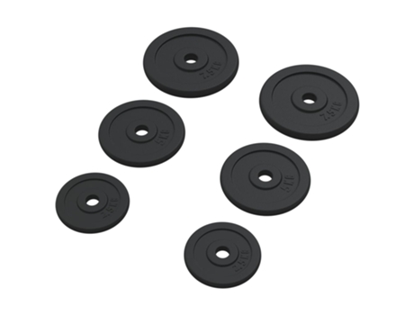Discos De Pesas VIDAXL De Hierro Fundido 6 Piezas 30 Kg