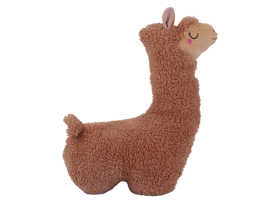 Jinwei-muñeco De Peluche Almohada Animal Divertido Relleno De Algodón Pp Expresión Bonita Regalo Decoración Marrón 45x13x72.5cm