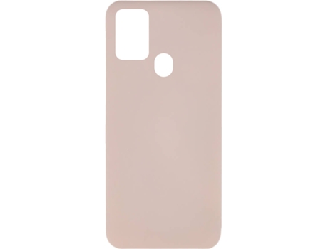 Samsung Galaxy A21s SKYHE Silicona Líquida Rosa Crema