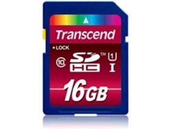 Tarjeta de Memoria TRANSCEND TS16GSDHC10U1
