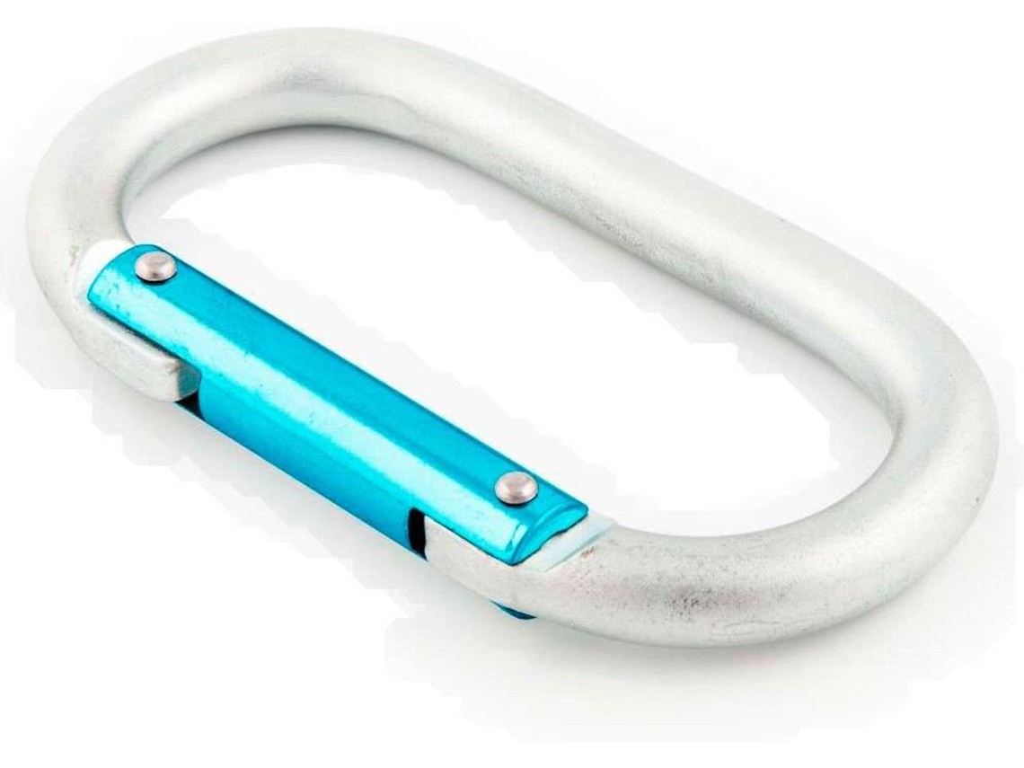 Mosquetón de Escalada FIXE CLIMBING GEAR Steel Pack 20 (Plateado - Talla Única)