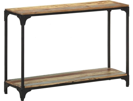 Mesa consola VIDAXL Marrón Madera (110x30x75 cm)