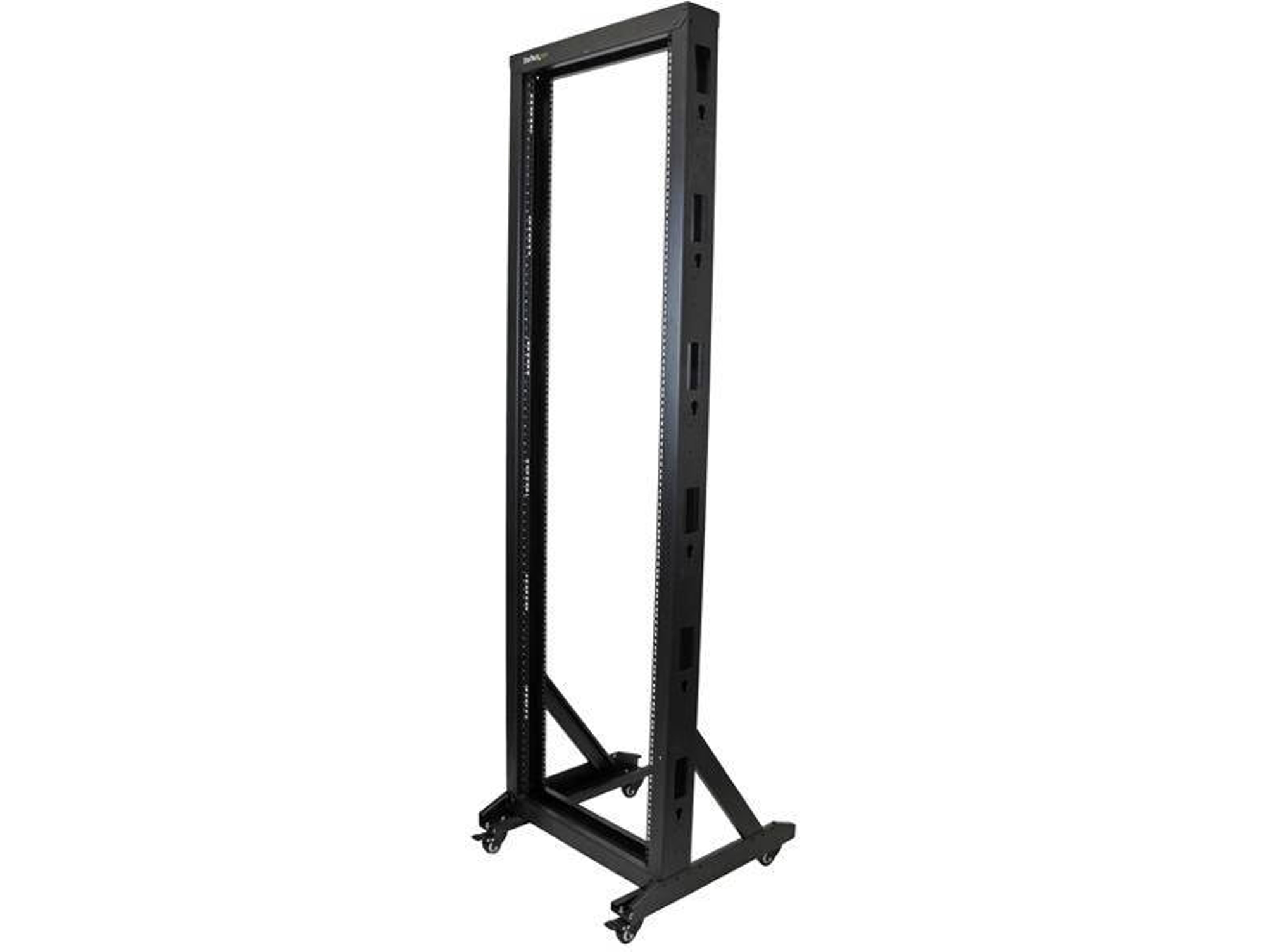 Estante STARTECH.COM Rack de Servidores de 2 Columnas con Ruedas - 42U