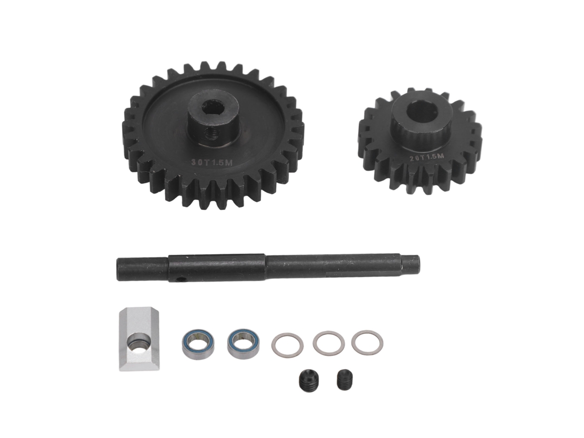 Kit De Engranajes De Acero Templado Para Coche Rc Crawler Xrt 1/5 De 1,5 M Con Engranajes De 20t Y 30t.