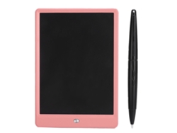 Tableta De Escritura Lcd De 10 Pulgadas Portátil Electrónica Borrable Para Dibujos Infantiles Rosa