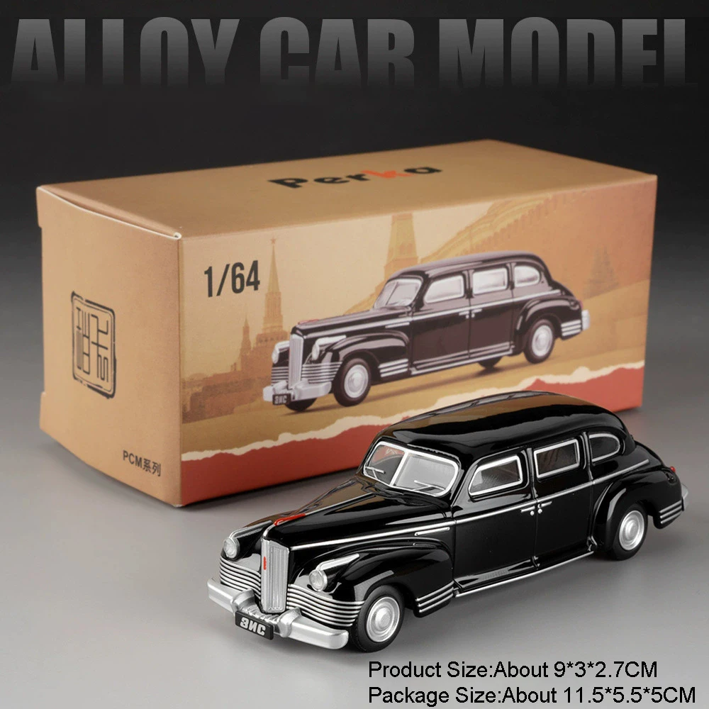 (zis-110) Miniatura a escala 1:64 - Modelo de coche de juguete - Metal fundido a presión - Artículo de colección