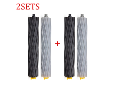 2 juegos de cepillos rodillos extractores de residuos sin enredos para Irobot Roomba 800 900 Series 870 880 890 980 piezas de Robot aspirador