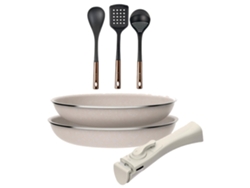 Sartenes Ø24ø28cm Inducción Clickcook Y Utensilios De Cocina