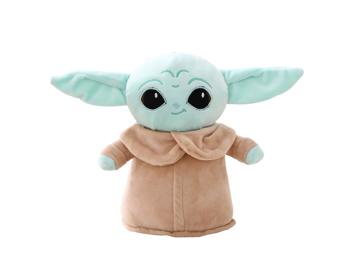 Muñeco de peluche de tela de 28 cm con diseño de extraterrestre Yoda