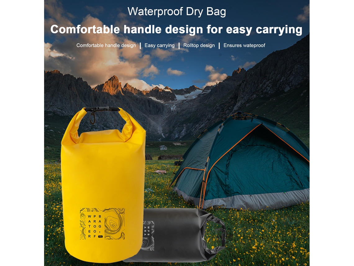 Bolsa Seca Impermeable De Pvc Para Acampar, Hacer Senderismo, Nadar, Practicar Rafting, Kayak Y Guardar Ropa.