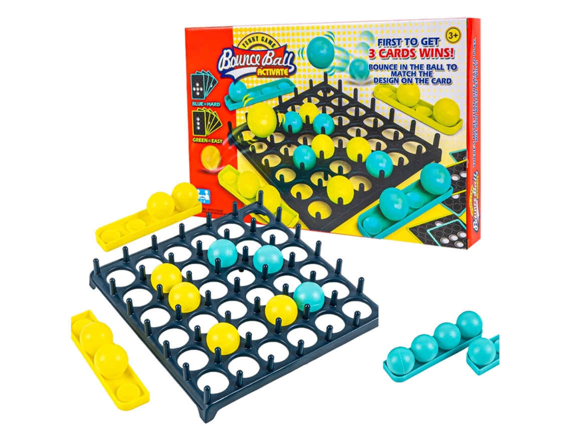 Dan26-juguetes Educativos Juego De Mesa Interactivo Con Pelota Rebotante Para Niños Y Padres