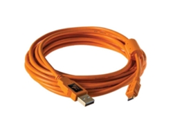 Cable de Datos TetherTools (USB - USB - 4.6 m m - Naranja)