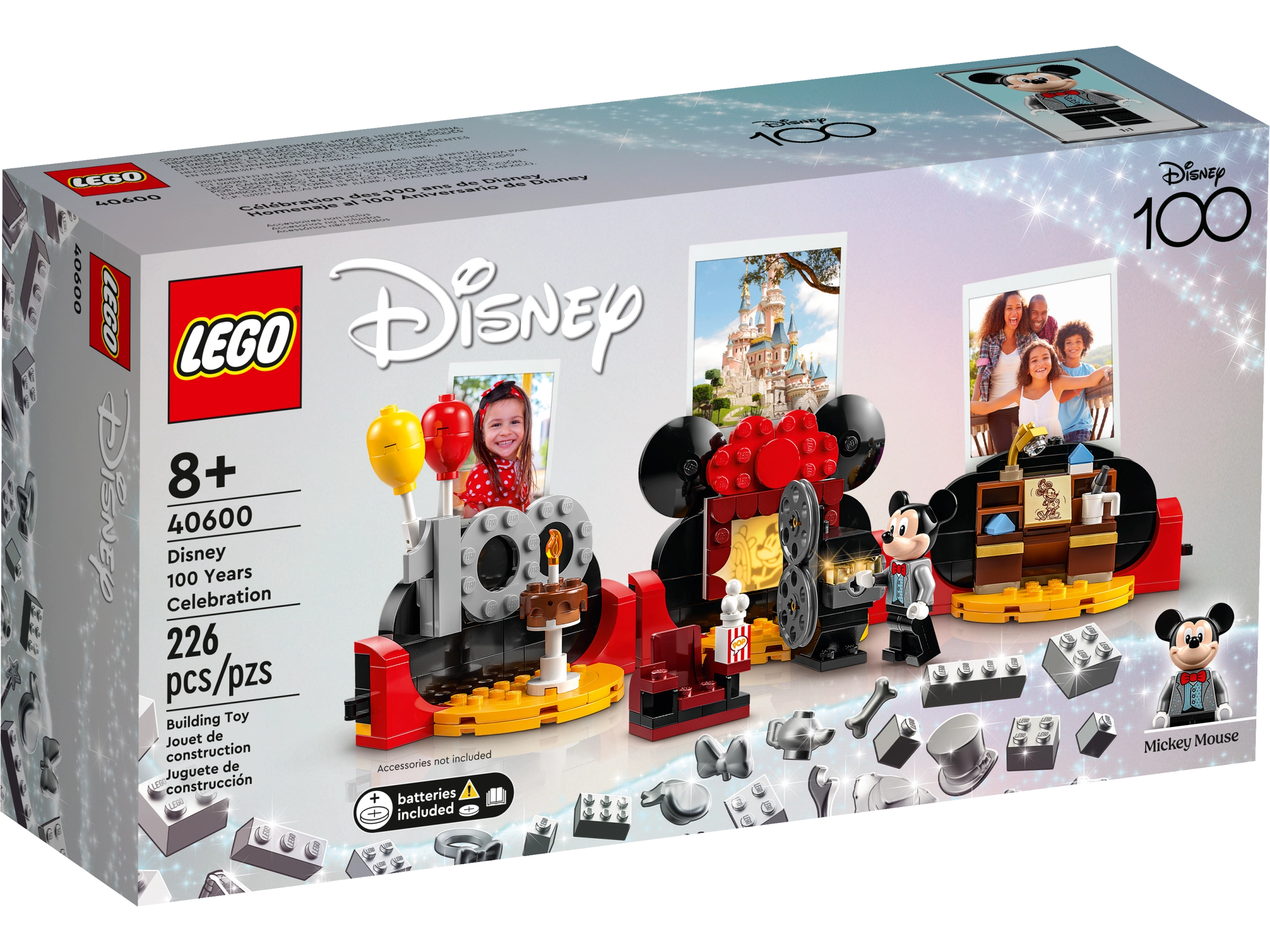 Celebración del centenario de Disney con Lego 40600